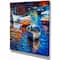 Designart - Boat over the lake - Sea & Shore Painting Print on Wrapped Canvas